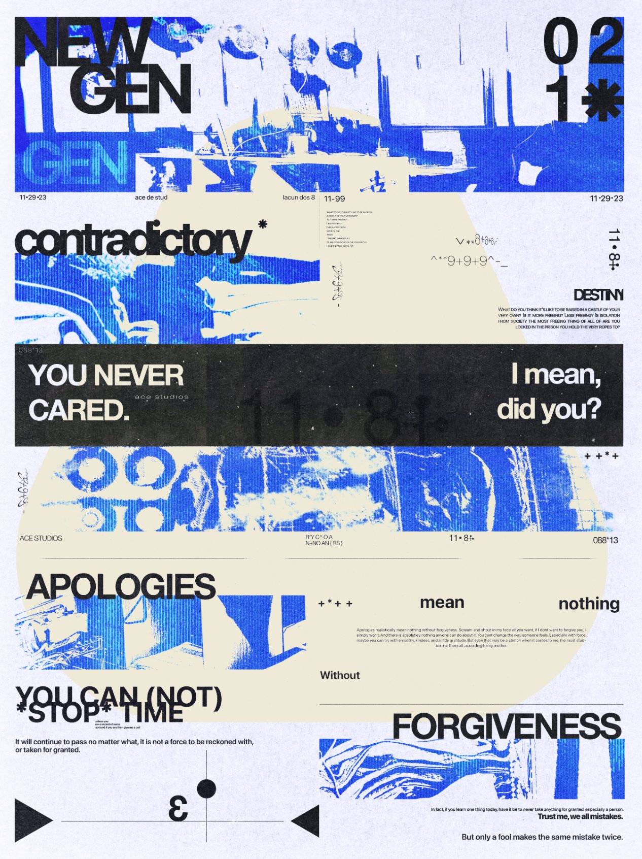 Type Studies | Poster experiments